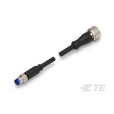 TE CONNECTIVITY M8 strght plug to M12 strgt socket AA 1-2273108-4
